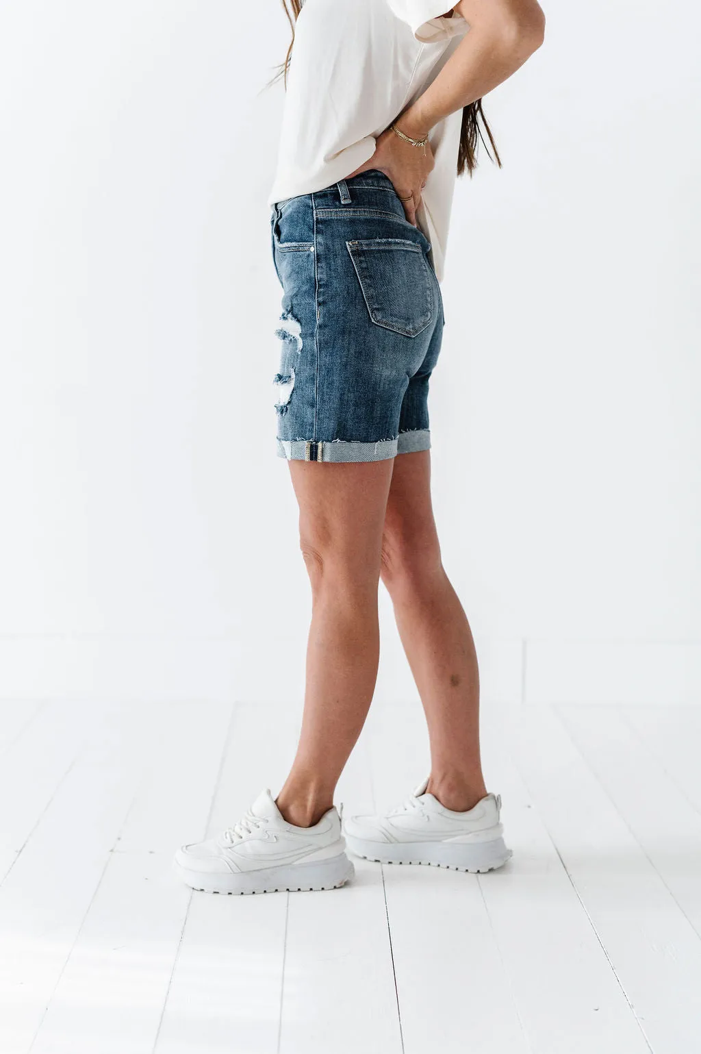 Holden Distressed Shorts