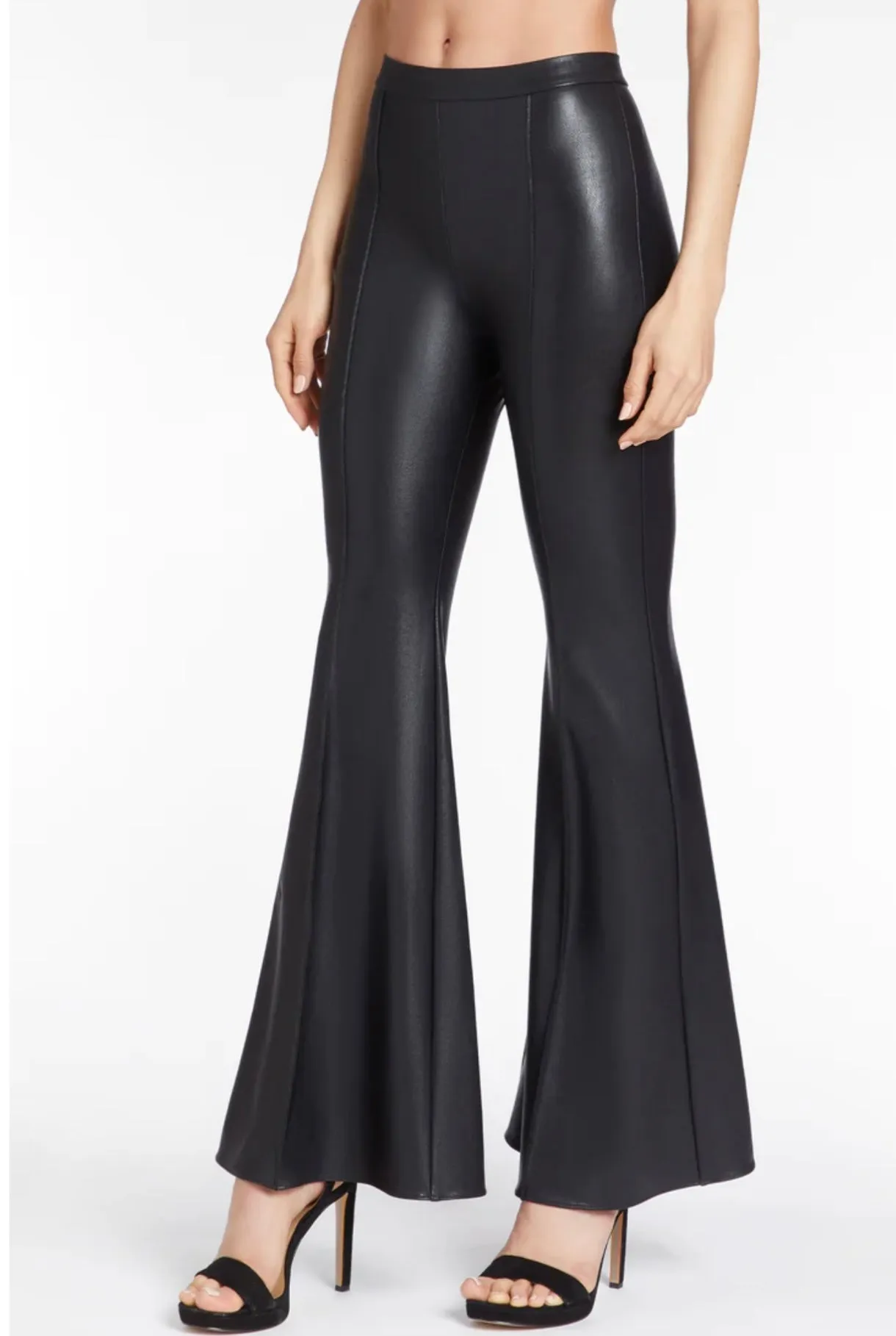 Hughes Faux Leather Pants