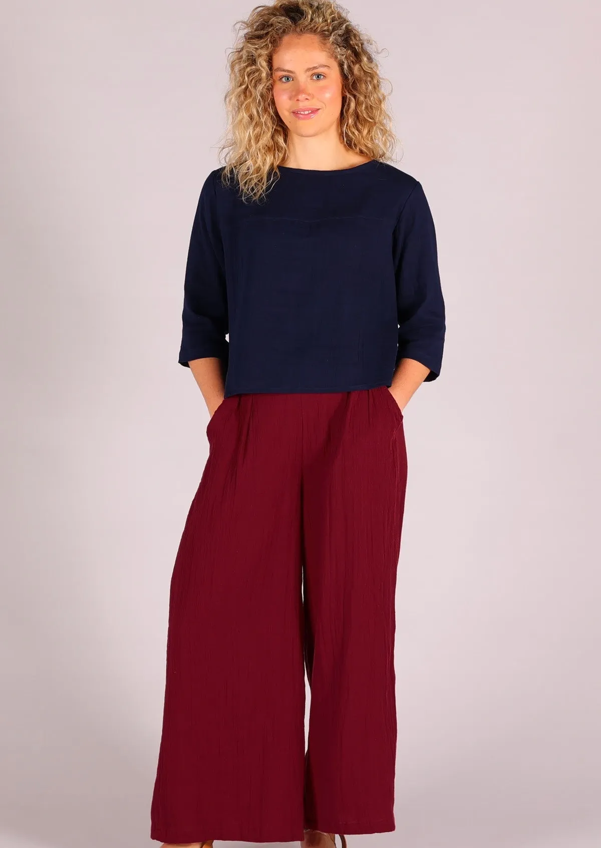 Jaya Pant Tibetan Red