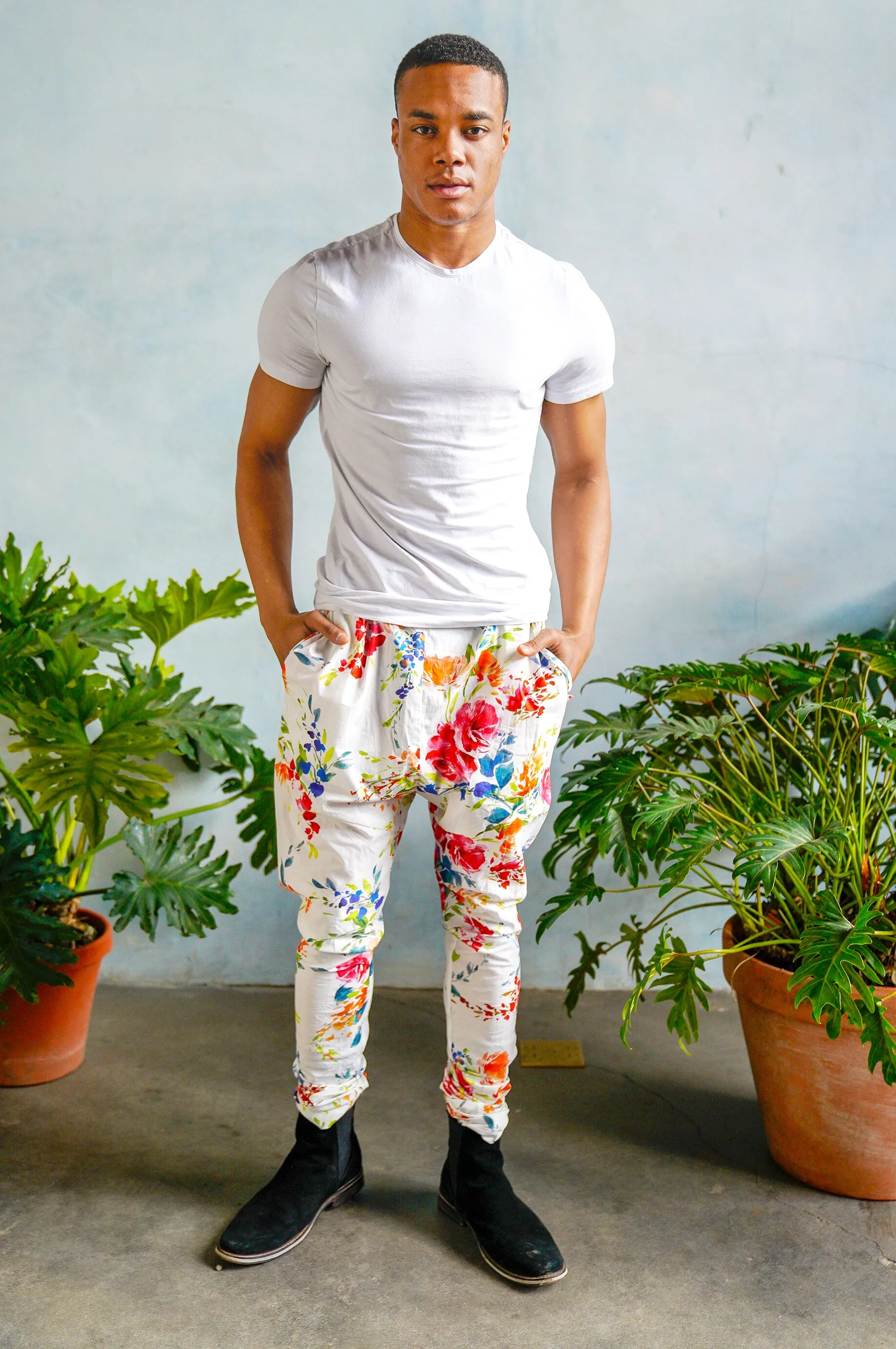 JEEVAN Tropical Floral Pant