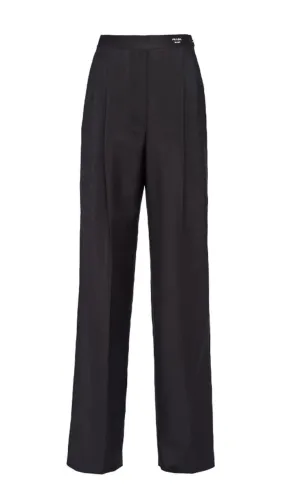 KID-MOHAIR TAILORED TROUSERS