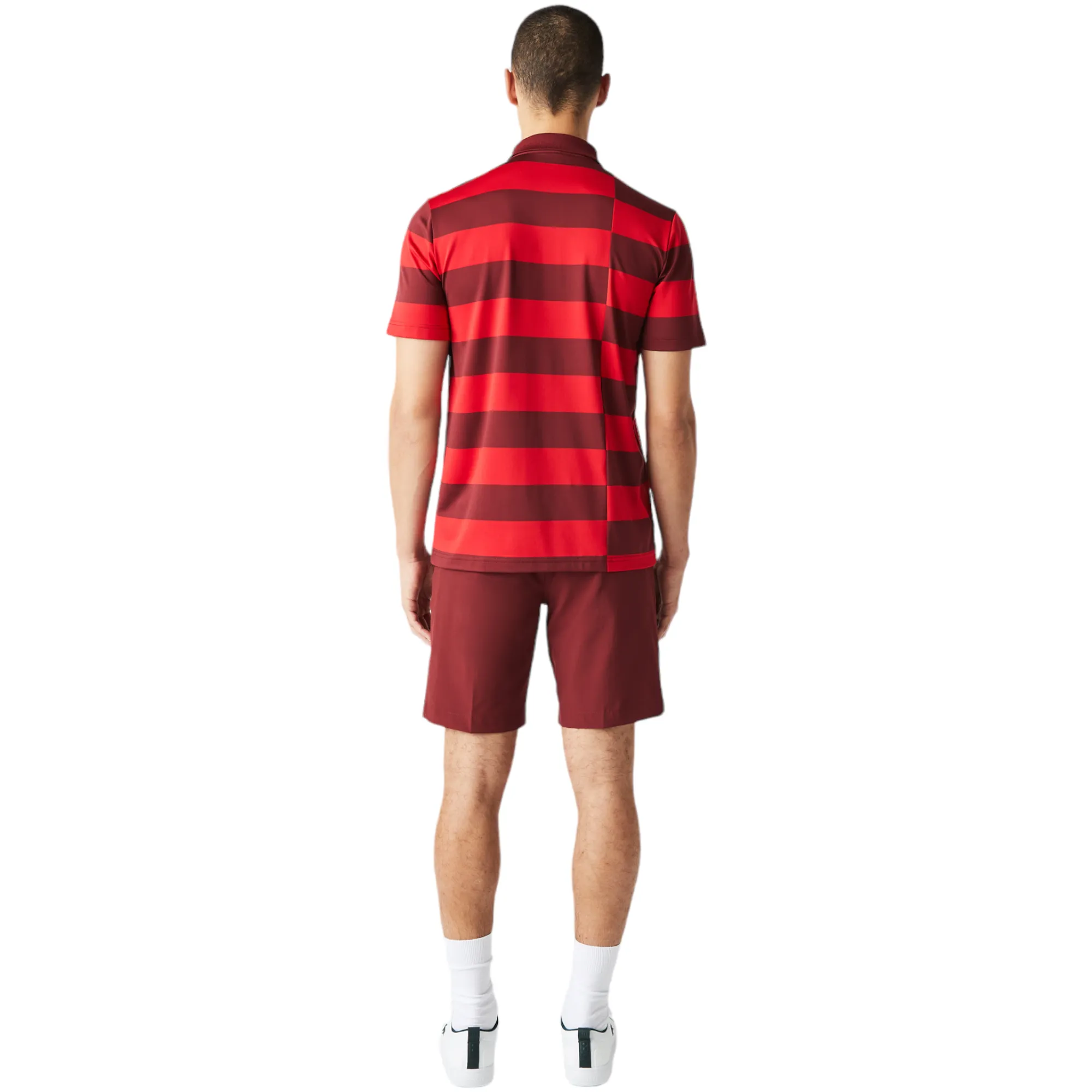 Lacoste Sport Striped Polo