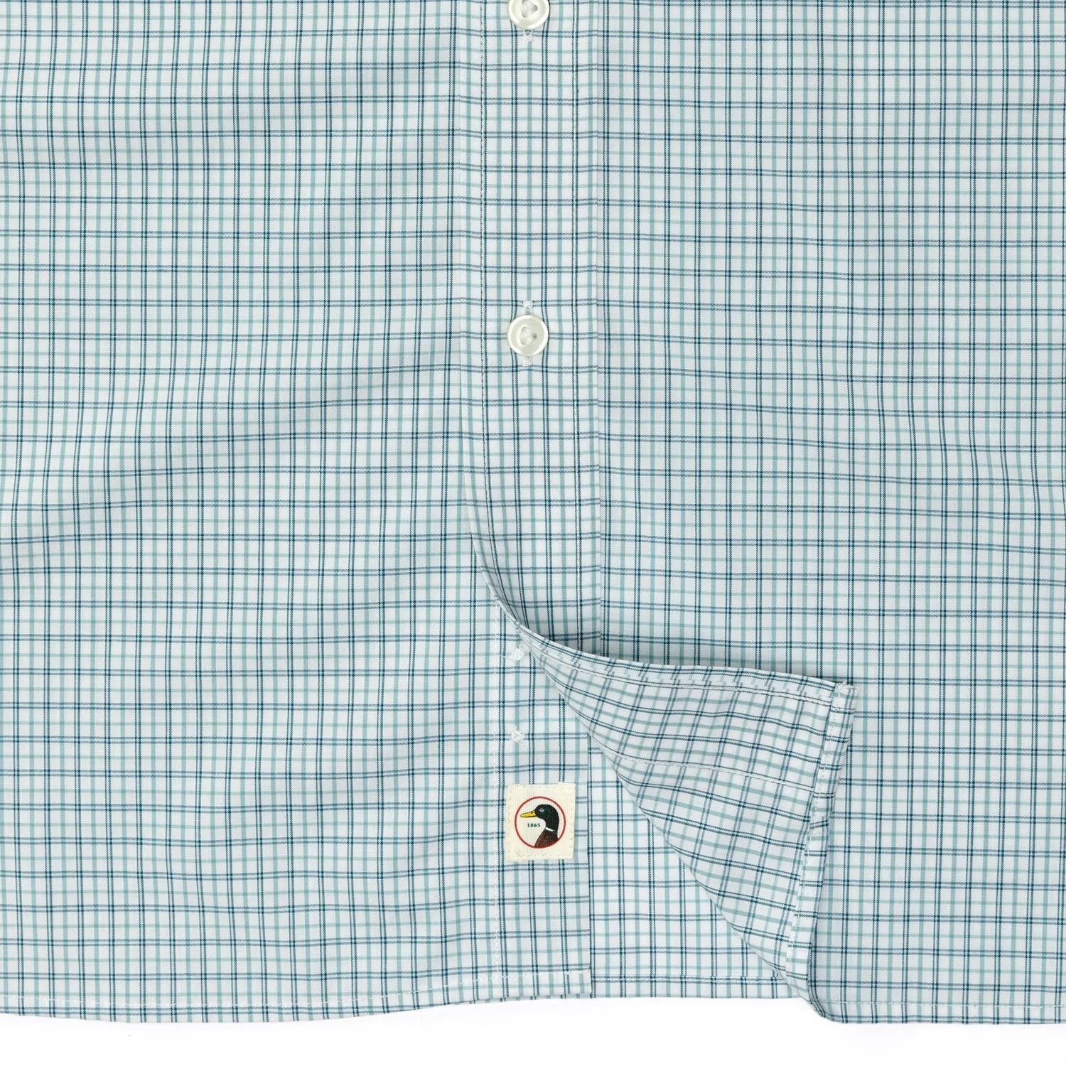 Langley Plaid Performance Poplin Sport Shirt