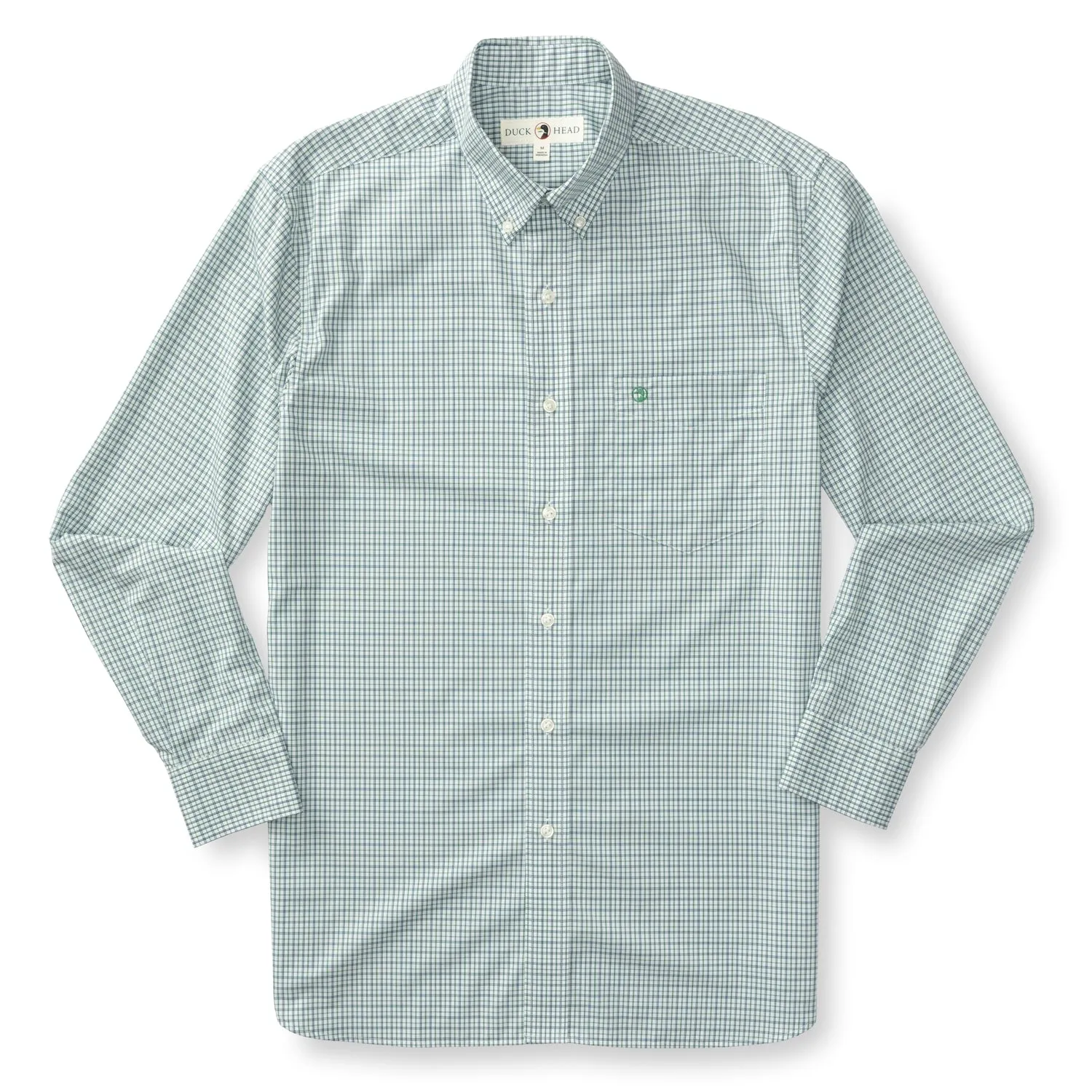 Langley Plaid Performance Poplin Sport Shirt