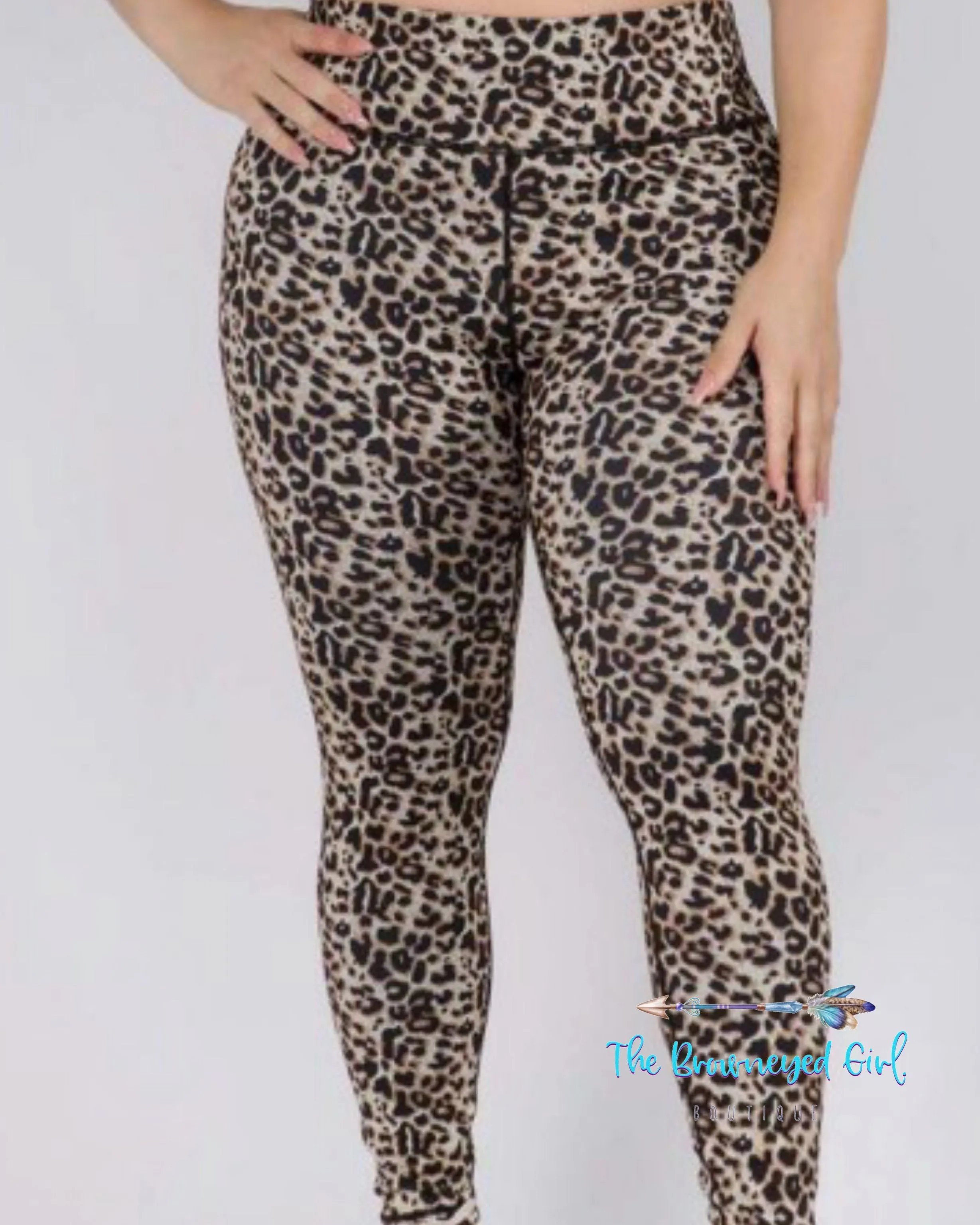 Leopard Leggings Yoga Extended Size