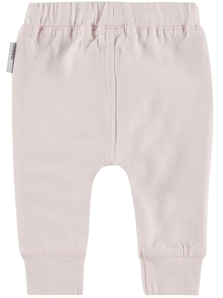 Light Pink Jersey Trousers, Organic