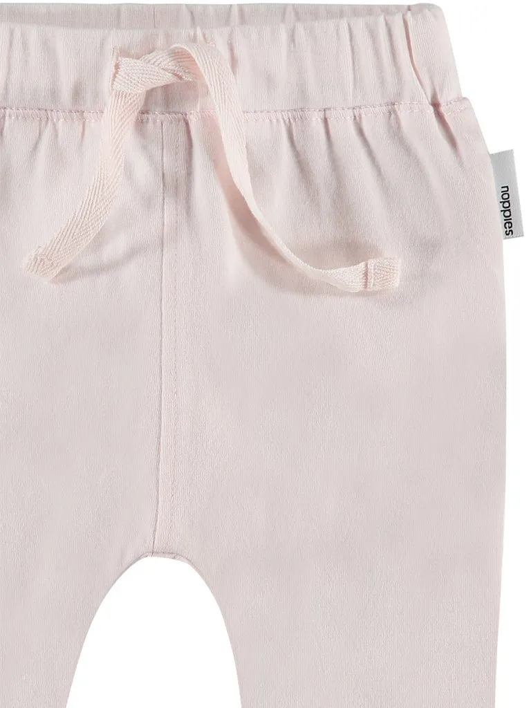 Light Pink Jersey Trousers, Organic