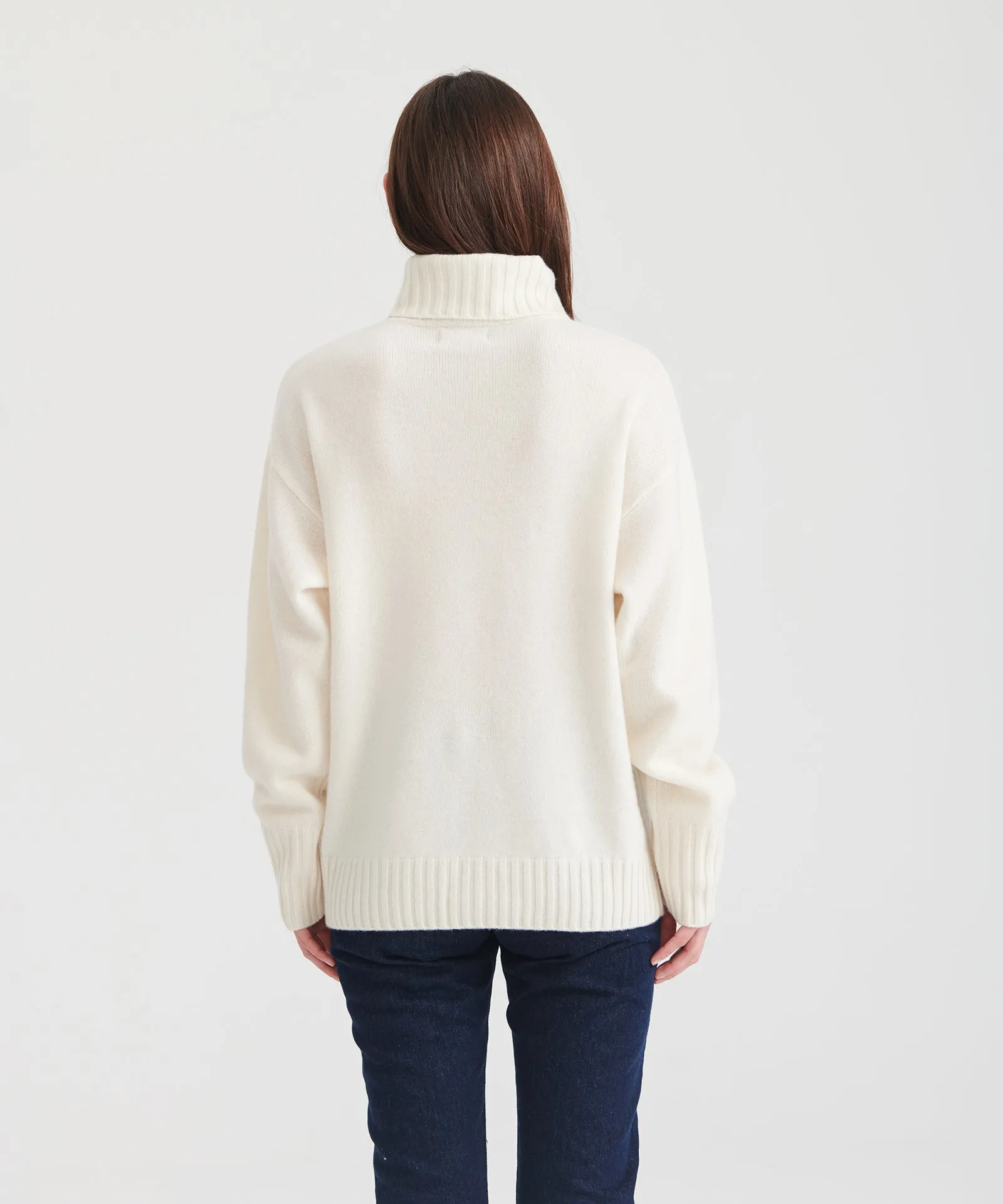 Luxe Cashmere Turtleneck Tunic