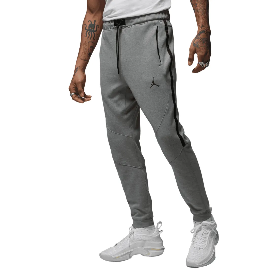 Men's Jordan Dri-Fit Sport Pants - DK Heather Grey/Black