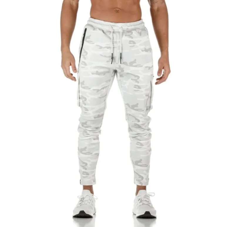 Men's Pants Fitness Casual Elastic Pants