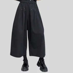 Modern Punk Irregular Design Trousers