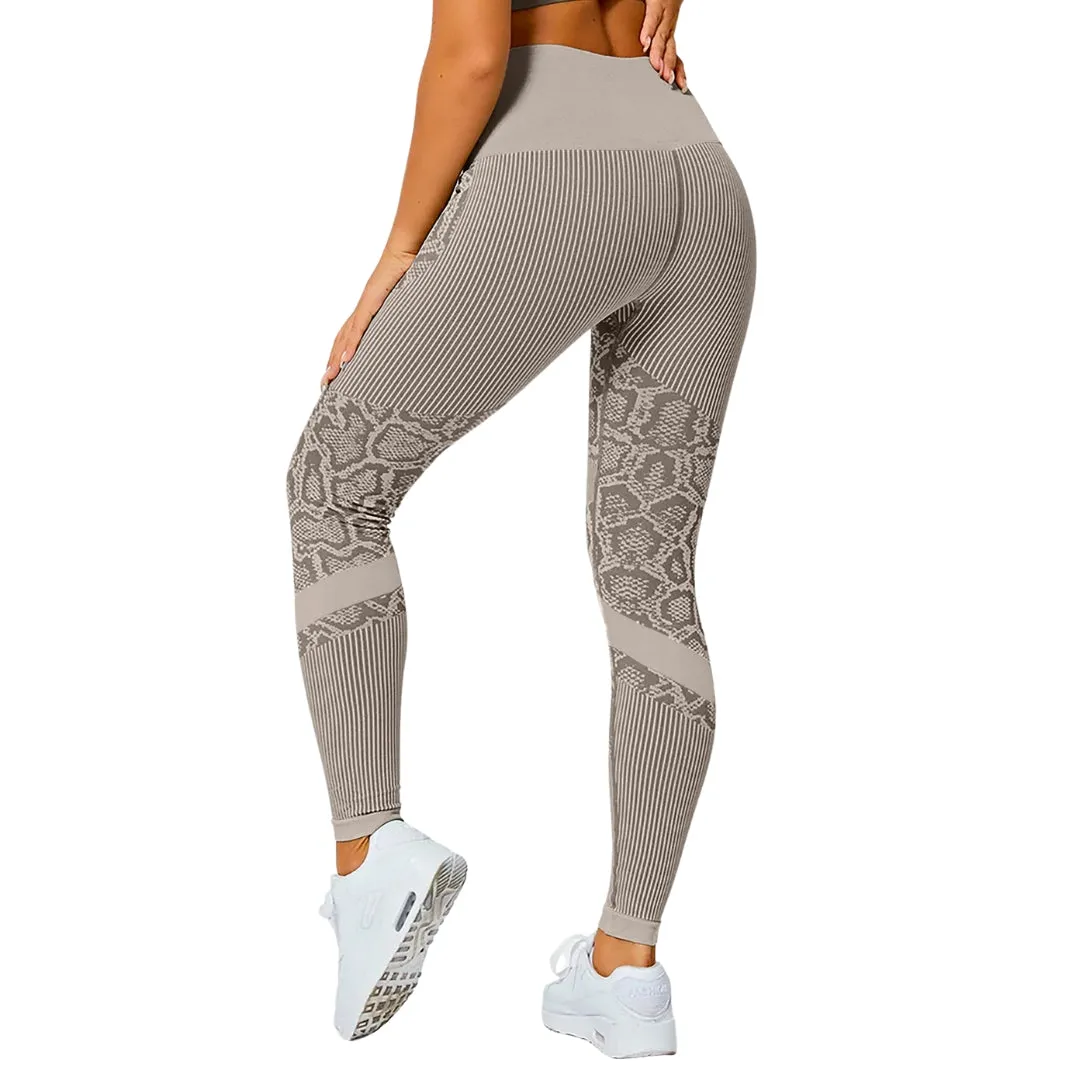 Murphy Snakeskin Seamless Leggings