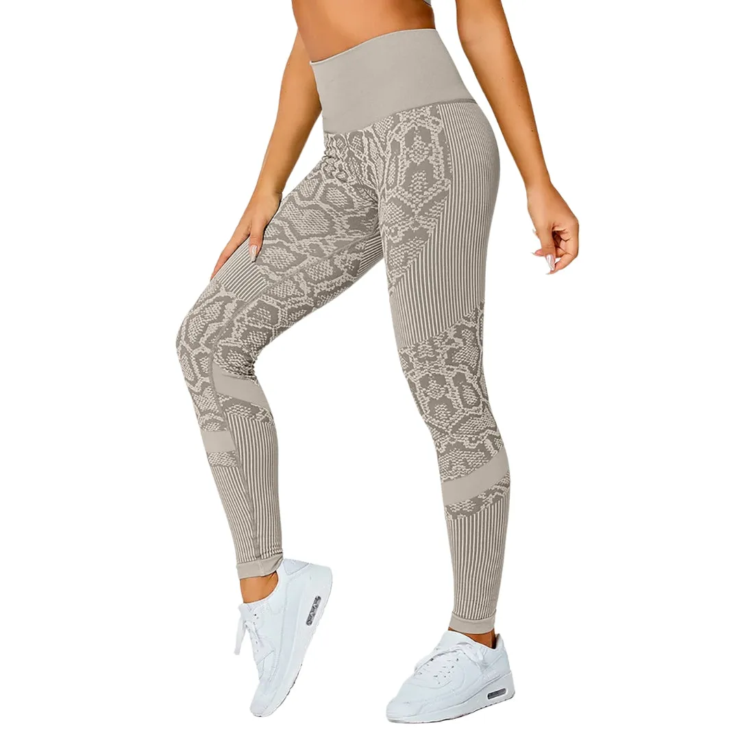 Murphy Snakeskin Seamless Leggings