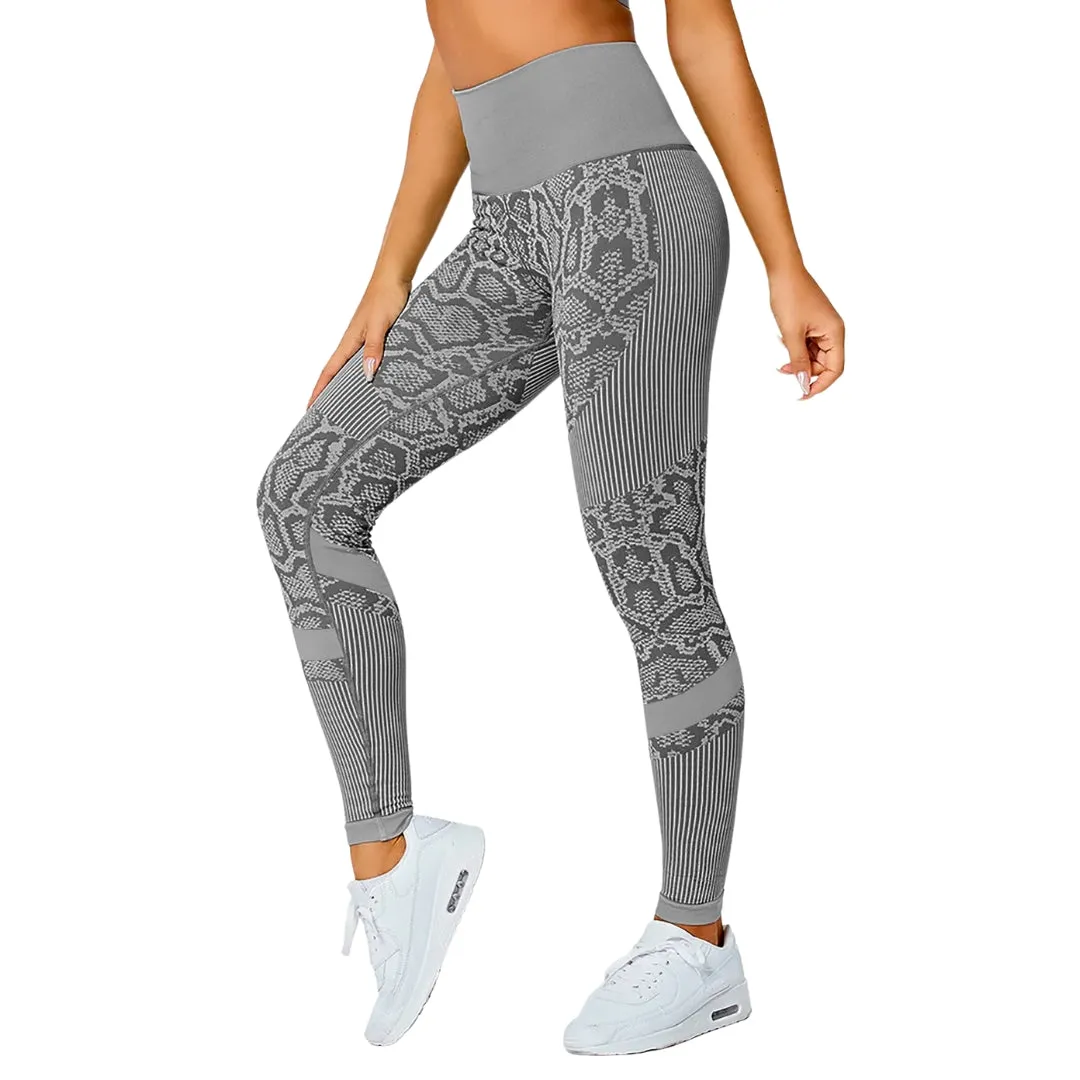 Murphy Snakeskin Seamless Leggings