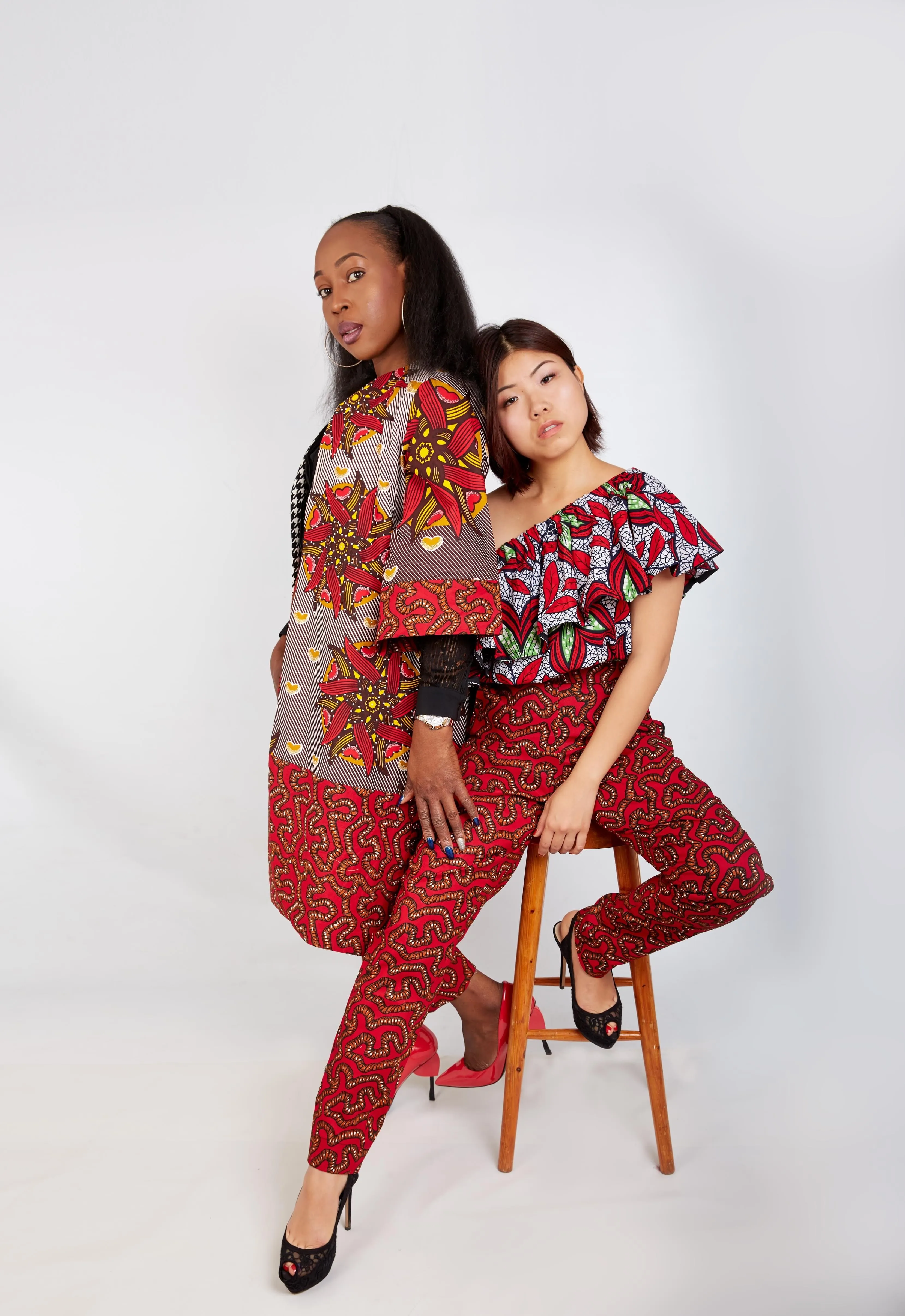 New in - Erikka African Print Ankara Pencil Trousers