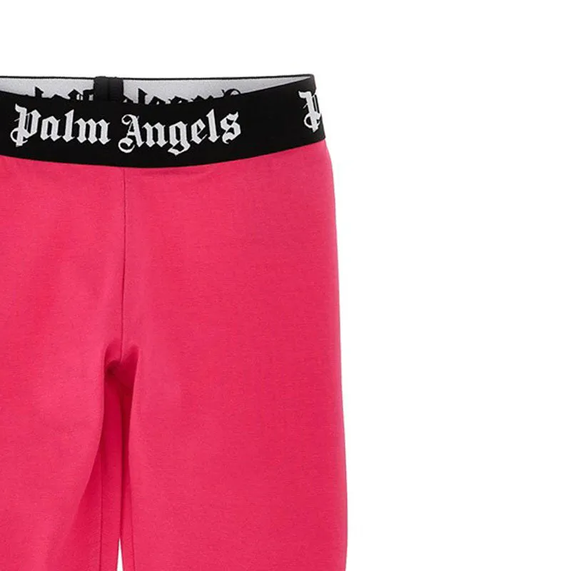 PALM ANGELS Logo Band Leggings