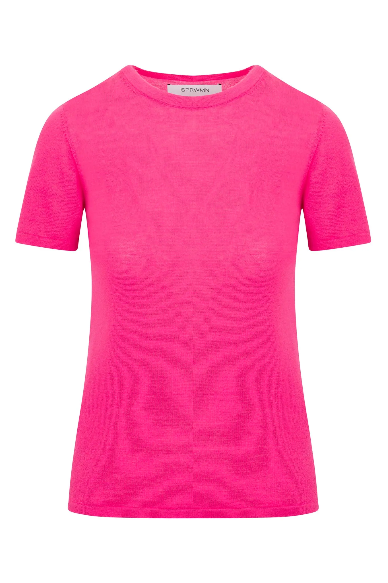 Pink Cashmere Relaxed Tee Shirt