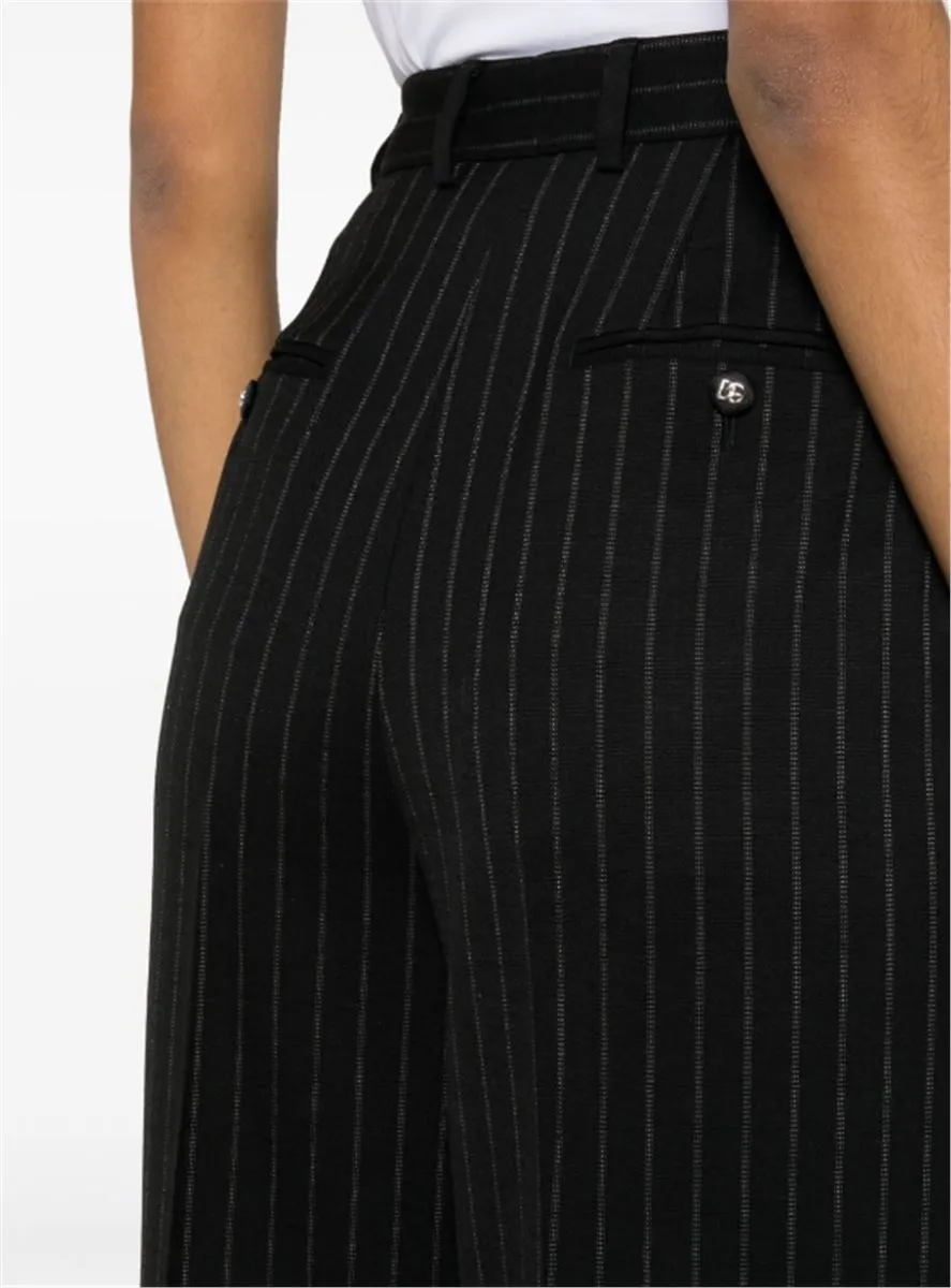 PINSTRIPED PALAZZO PANTS