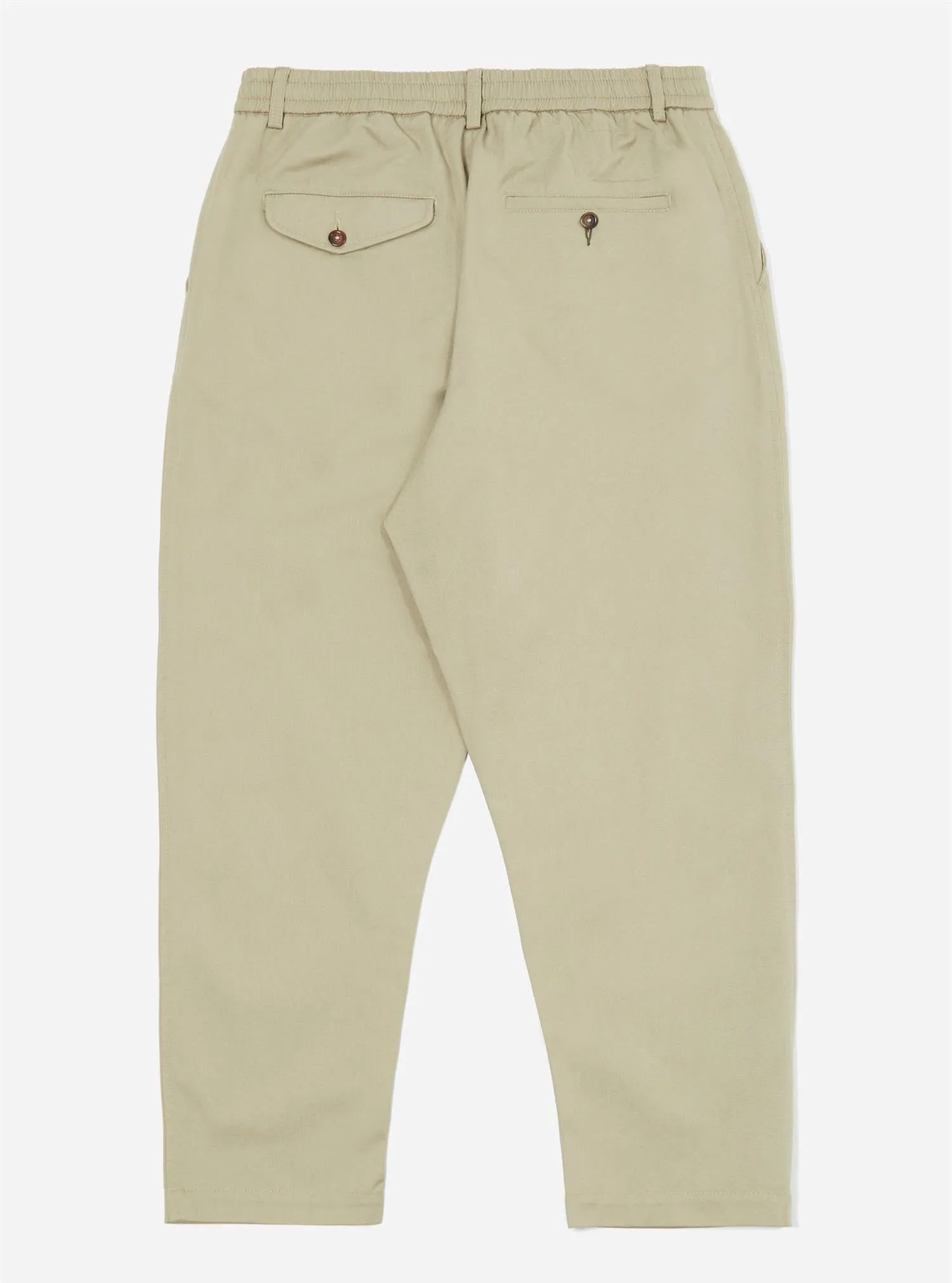 Pleated Track Pant - Stone