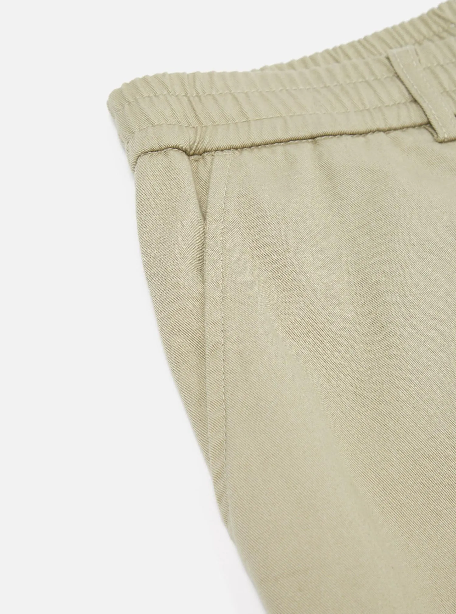 Pleated Track Pant - Stone