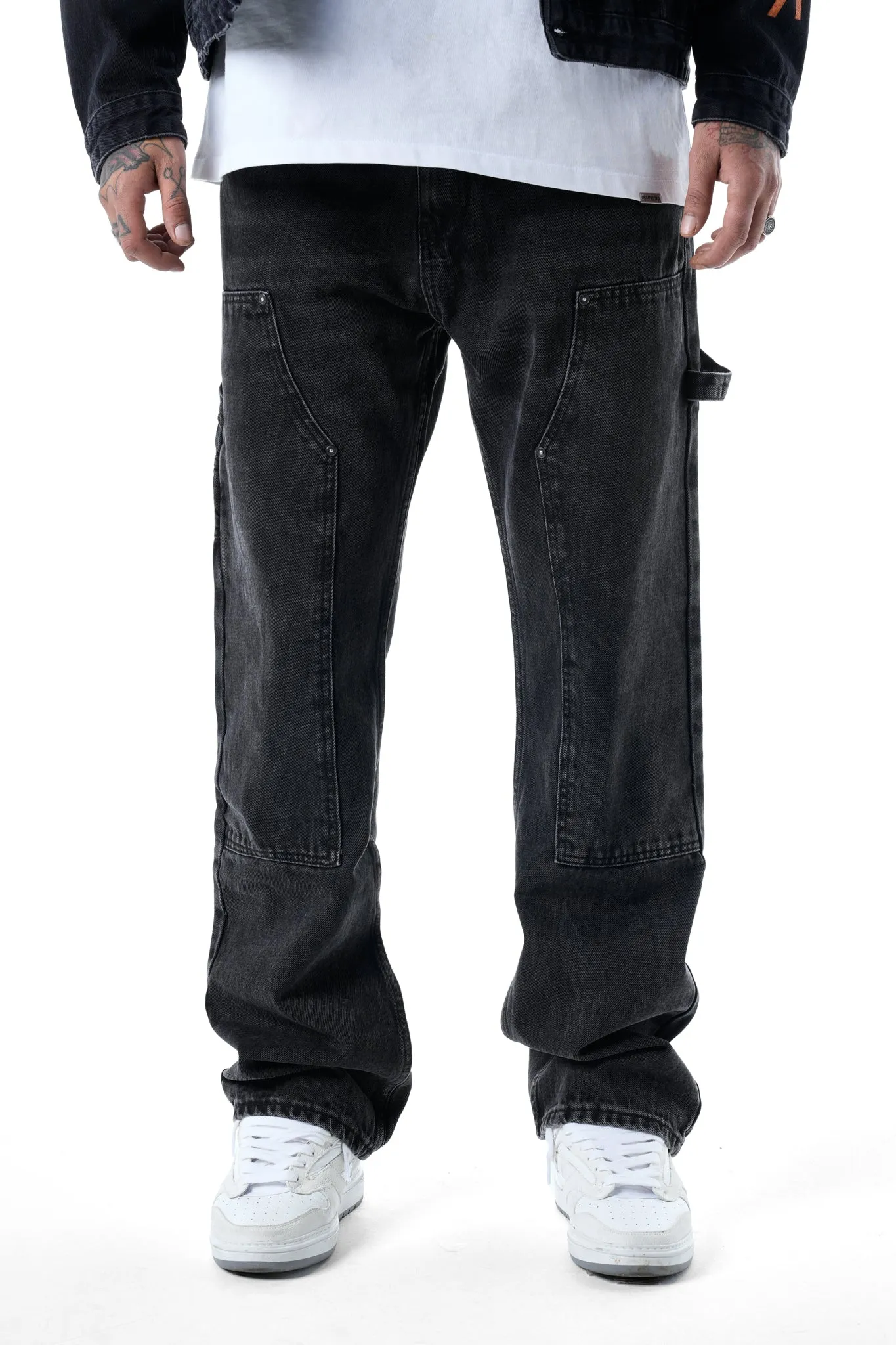 Premium Carpenter Black Jeans