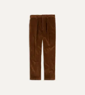 Russet Cotton Corduroy Games Trousers