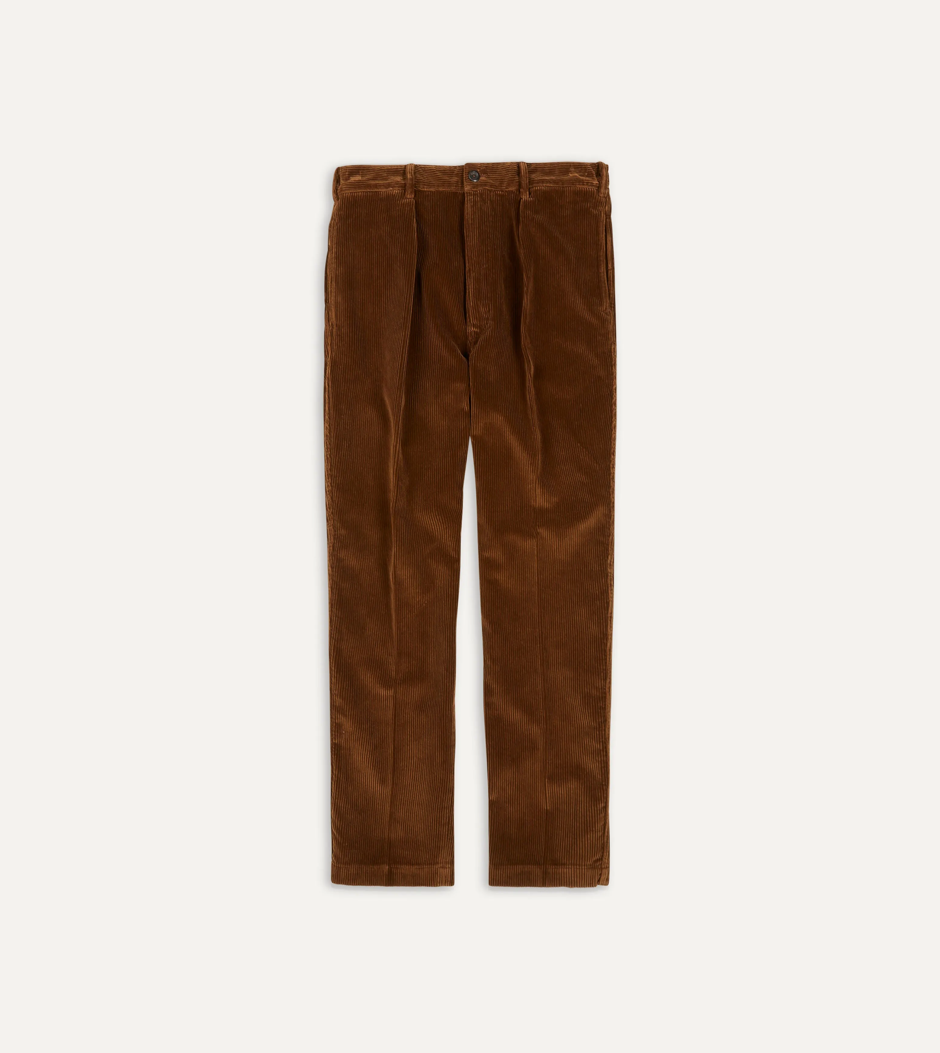 Russet Cotton Corduroy Games Trousers