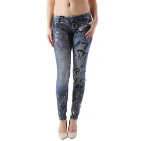 Sexy Woman Jeans Donna