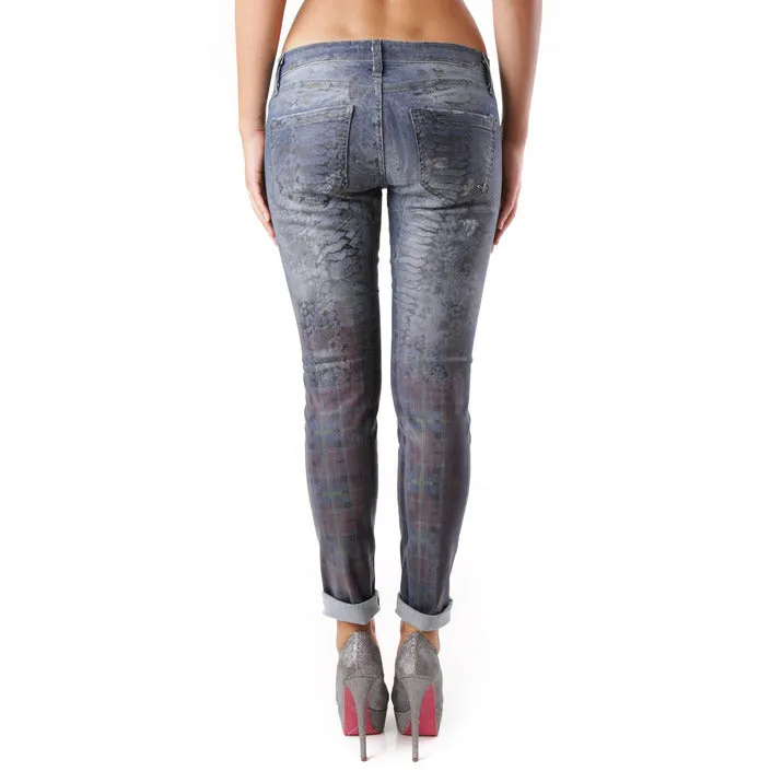 Sexy Woman Jeans Donna