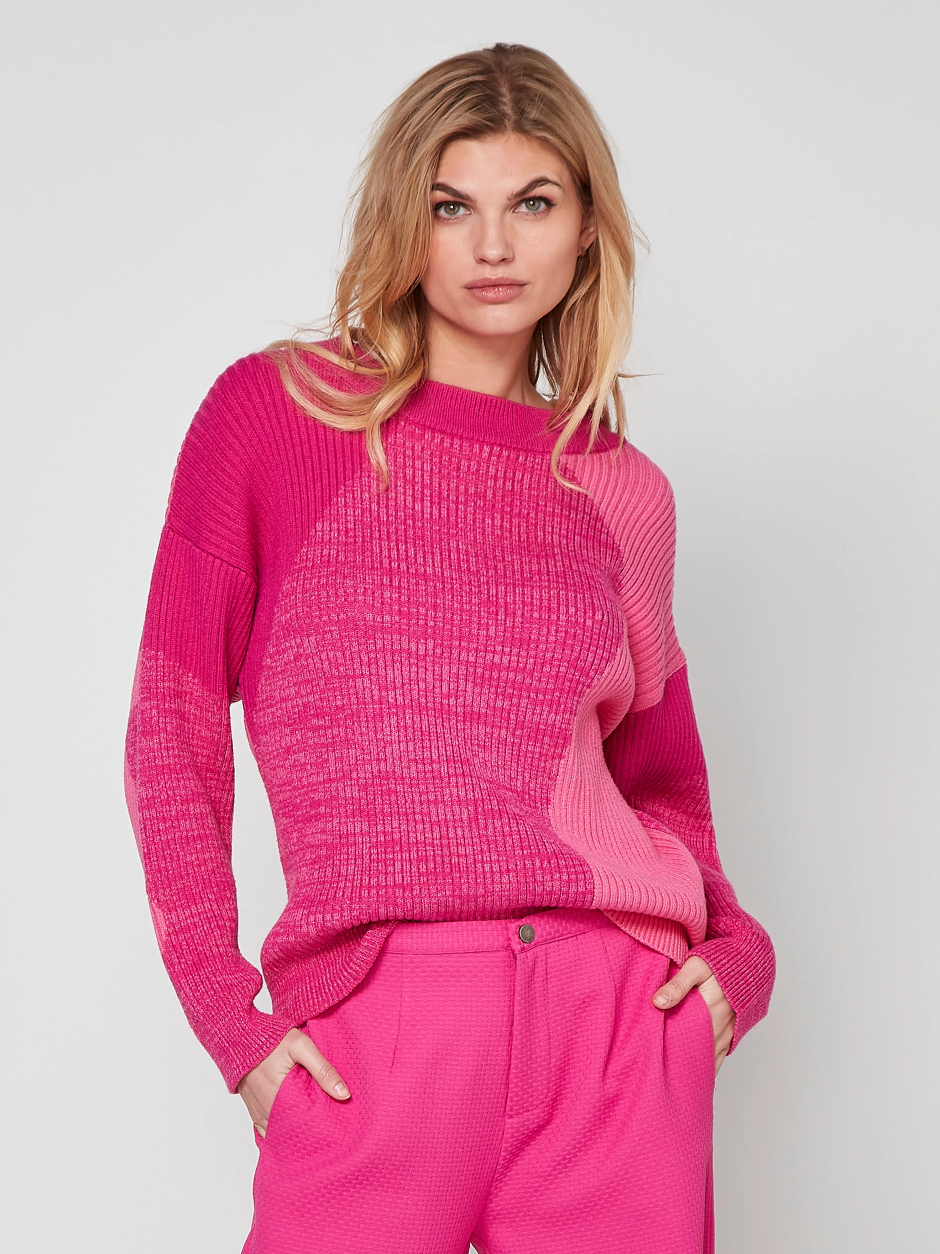 SILJE knit blouse - Pink