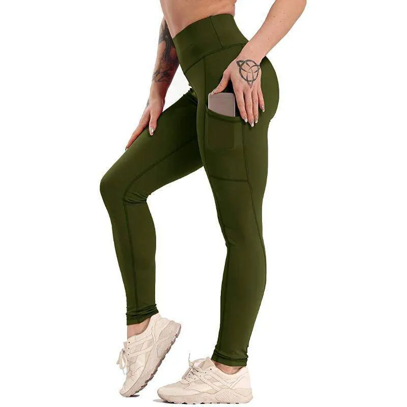 Skyla Scrunch Bum Side Pockets Leggings