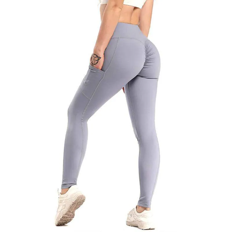 Skyla Scrunch Bum Side Pockets Leggings