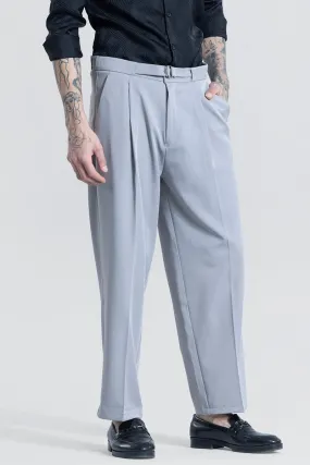 SleekStyle Premium Quality Grey Korean-Style Trousers