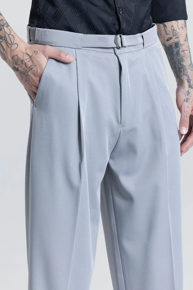 SleekStyle Premium Quality Grey Korean-Style Trousers