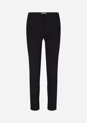 Soya Concept Tapered Slim Leg Trousers Black