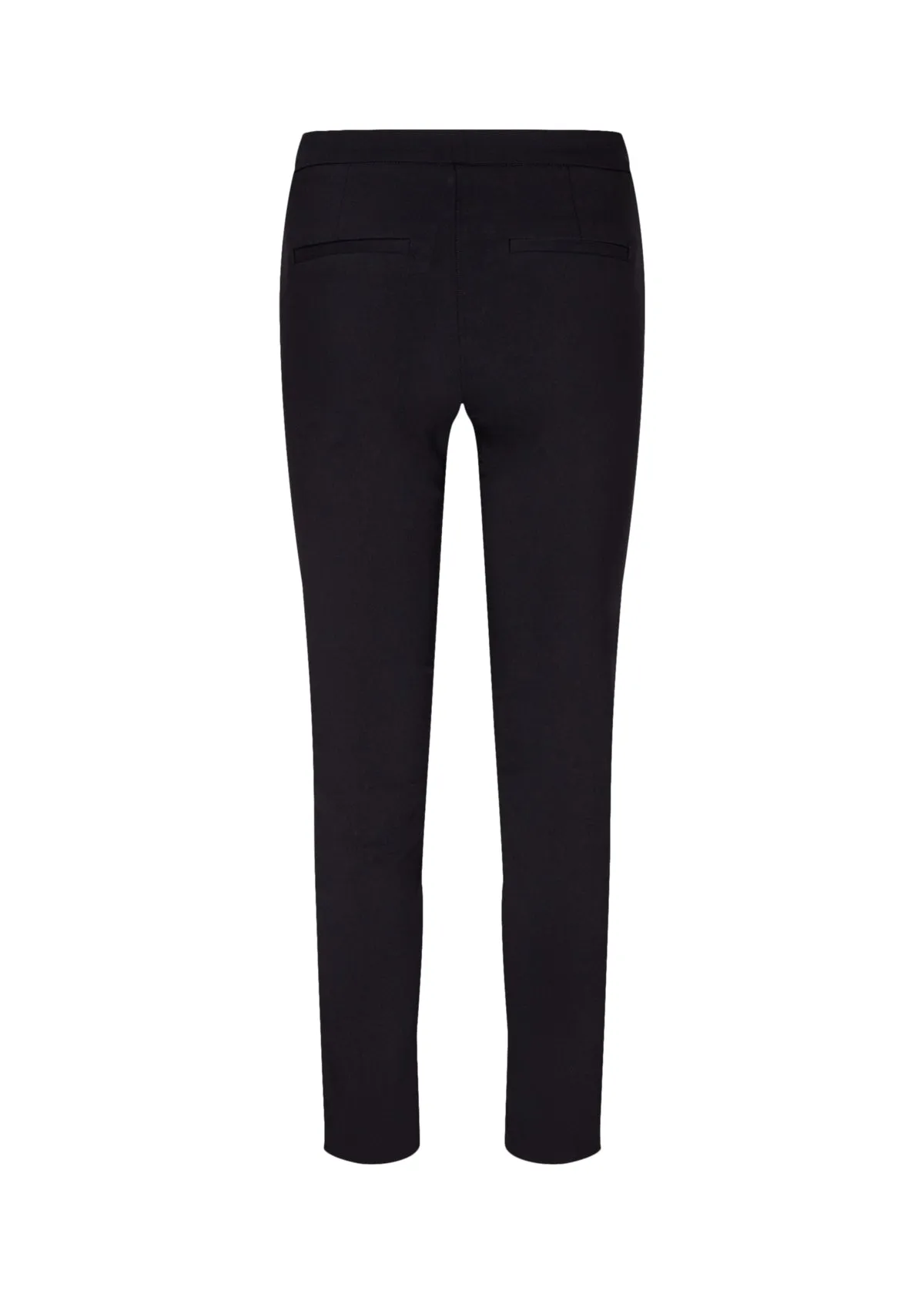 Soya Concept Tapered Slim Leg Trousers Black