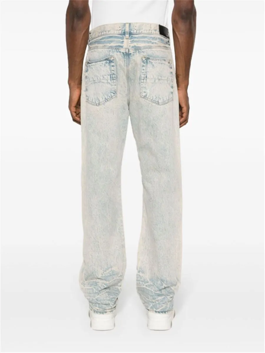 STRAIGHT-LEG JEANS