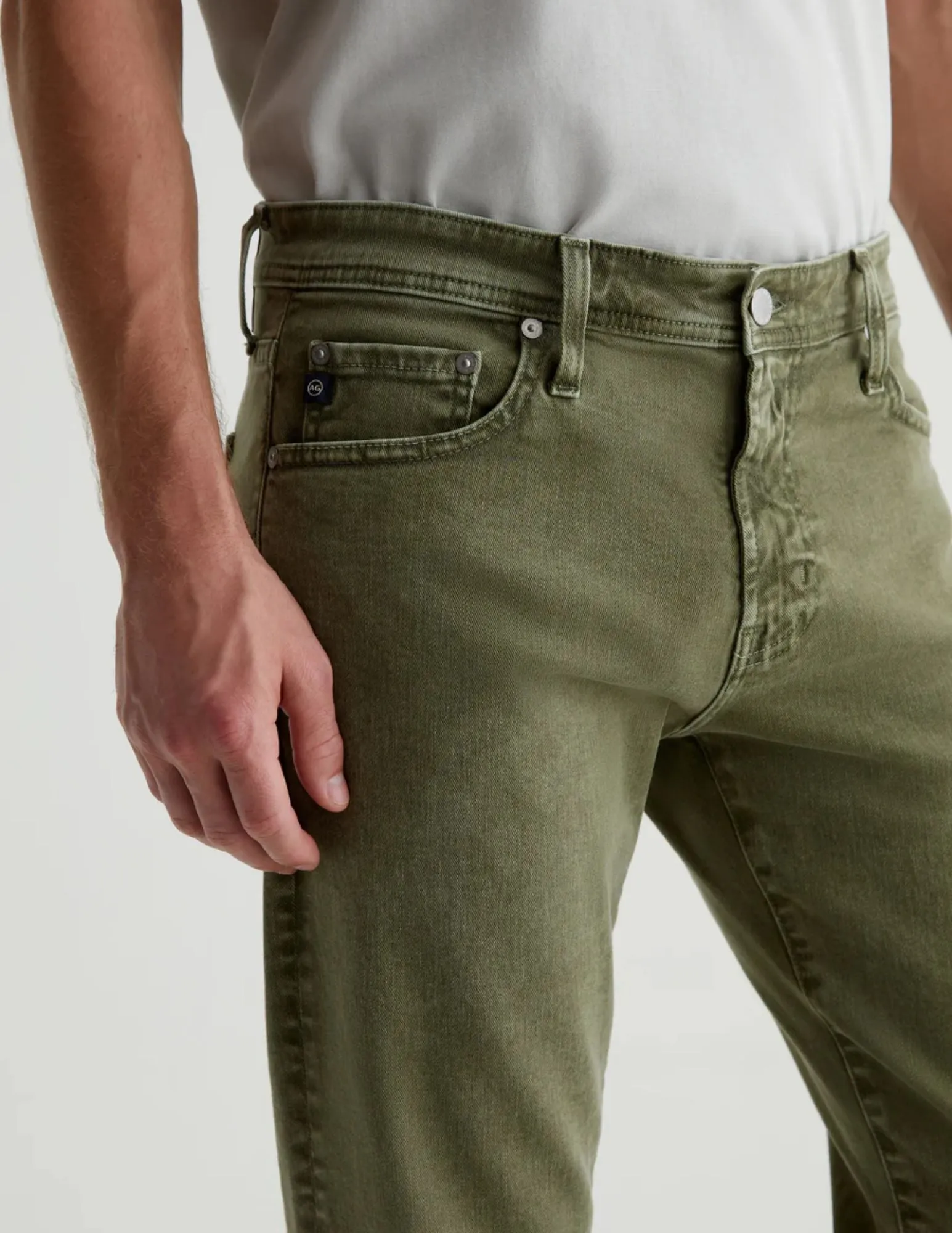 Tellis Jean | Moon Wash Serene Green