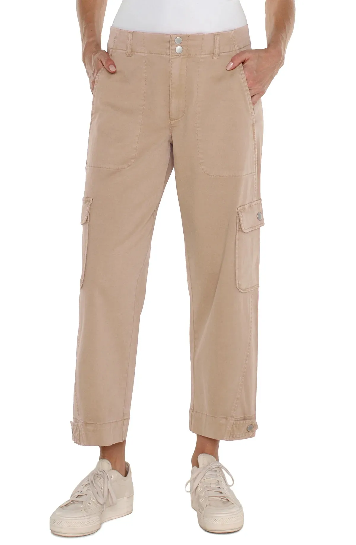 The Colleen Utility Cargo Crop Pant