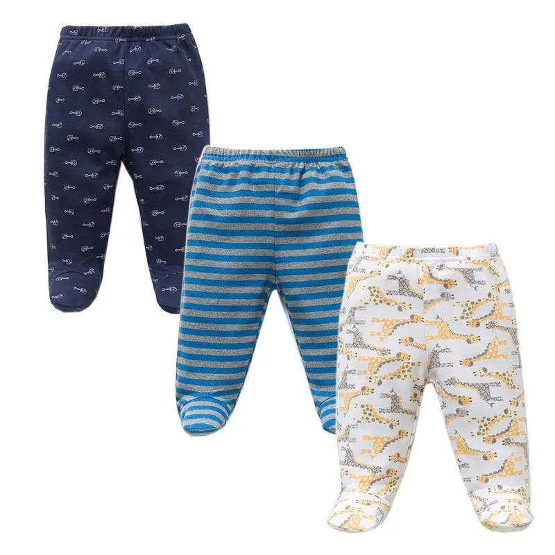 Three piece cotton baby pants