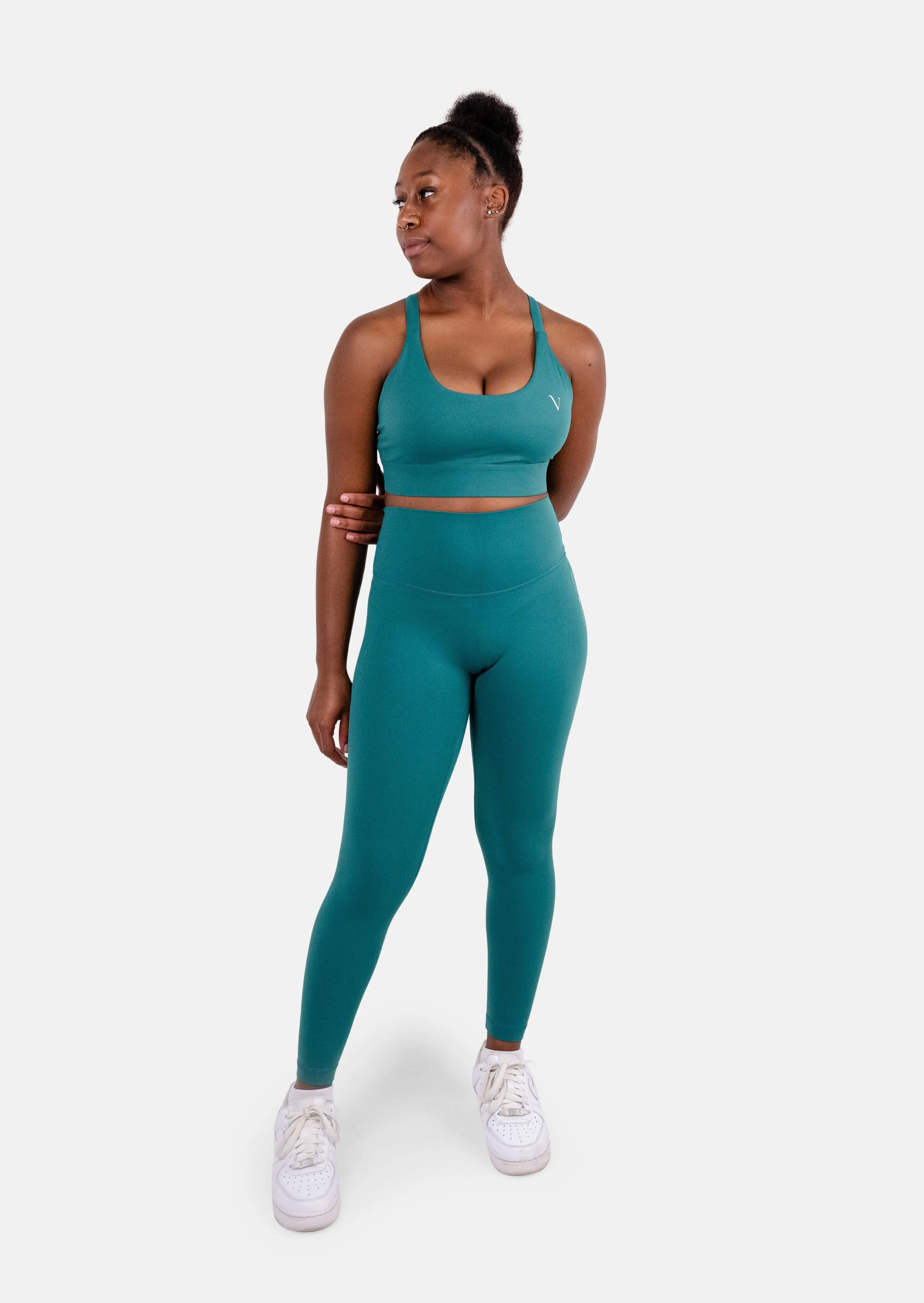 Ultra Flex Seamless Leggings Emerald Green