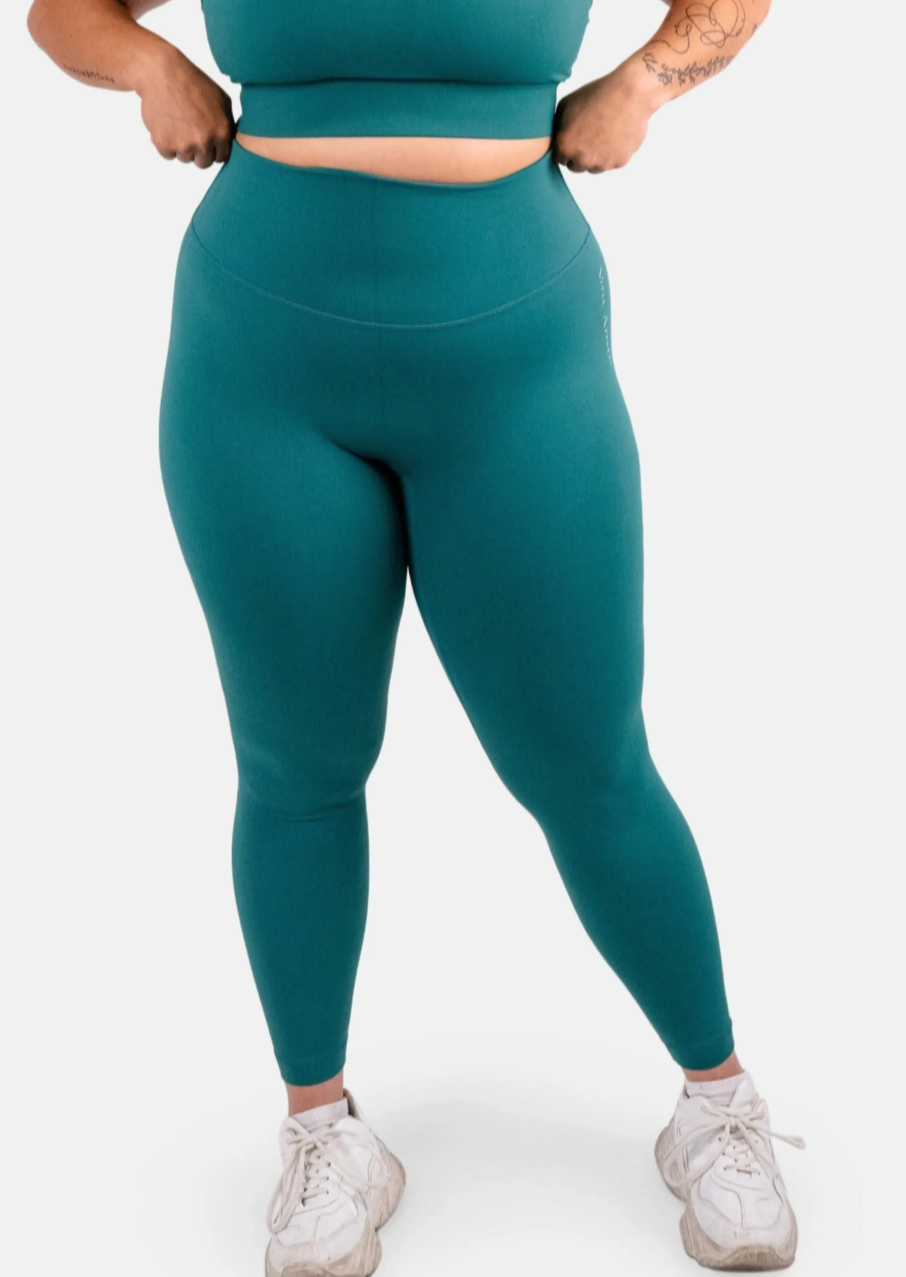 Ultra Flex Seamless Leggings Emerald Green