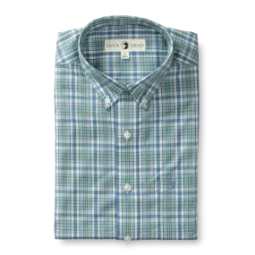 Wallace Plaid Performance Poplin Sport Shirt