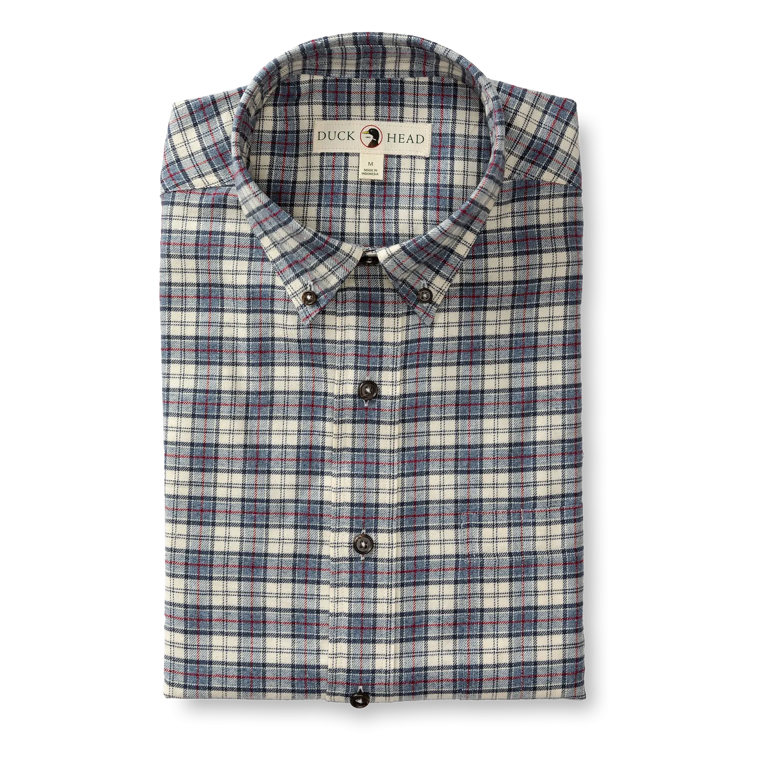 Werth Plaid Cotton Flannel Sport Shirt