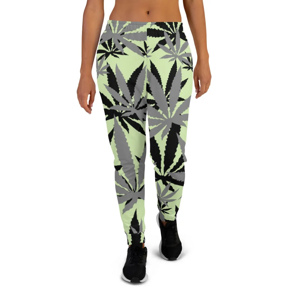 Women's Green E4SO Joggers