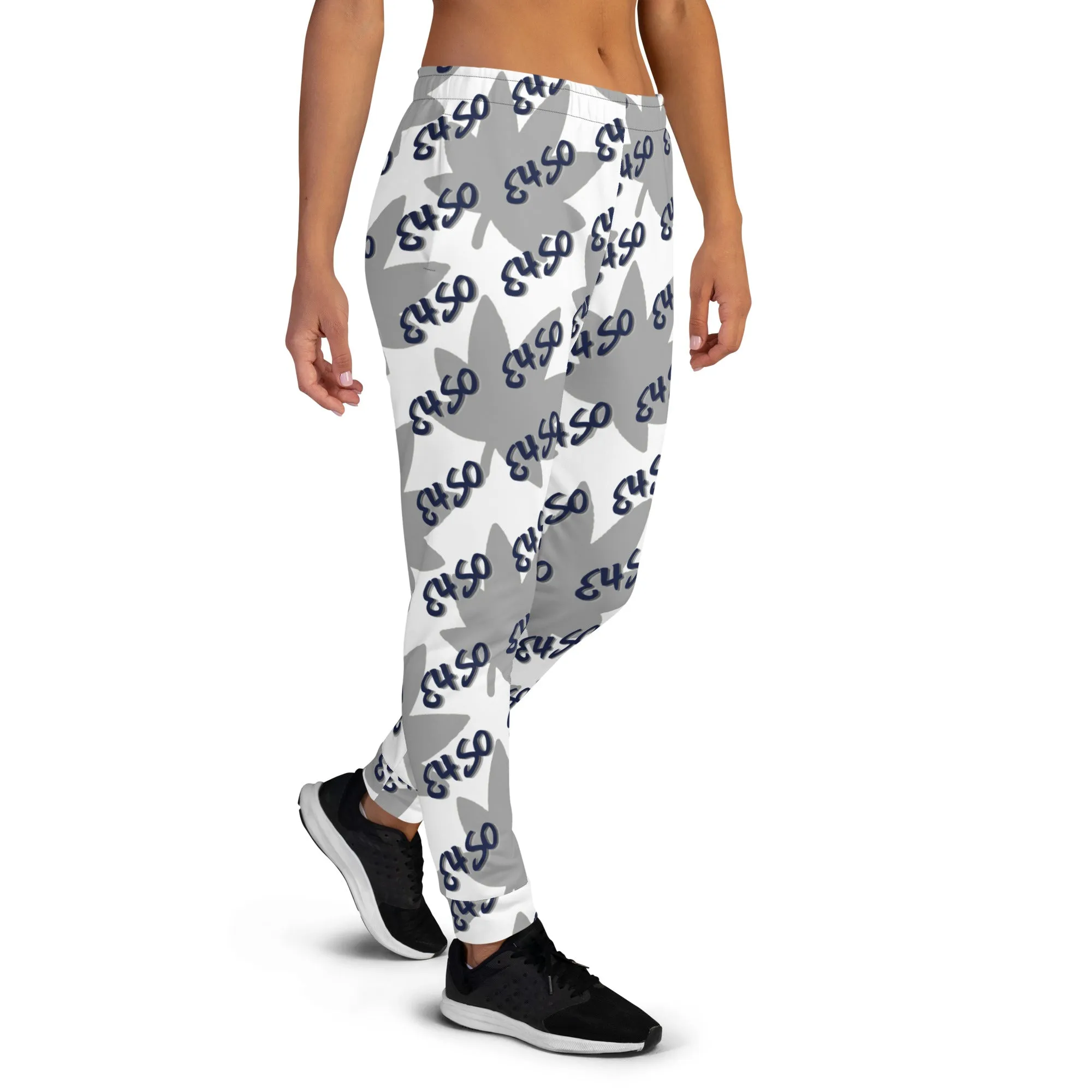 Women's jumbo leaf E4SO print Joggers