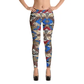 Women's Snakeskin Print Leggings