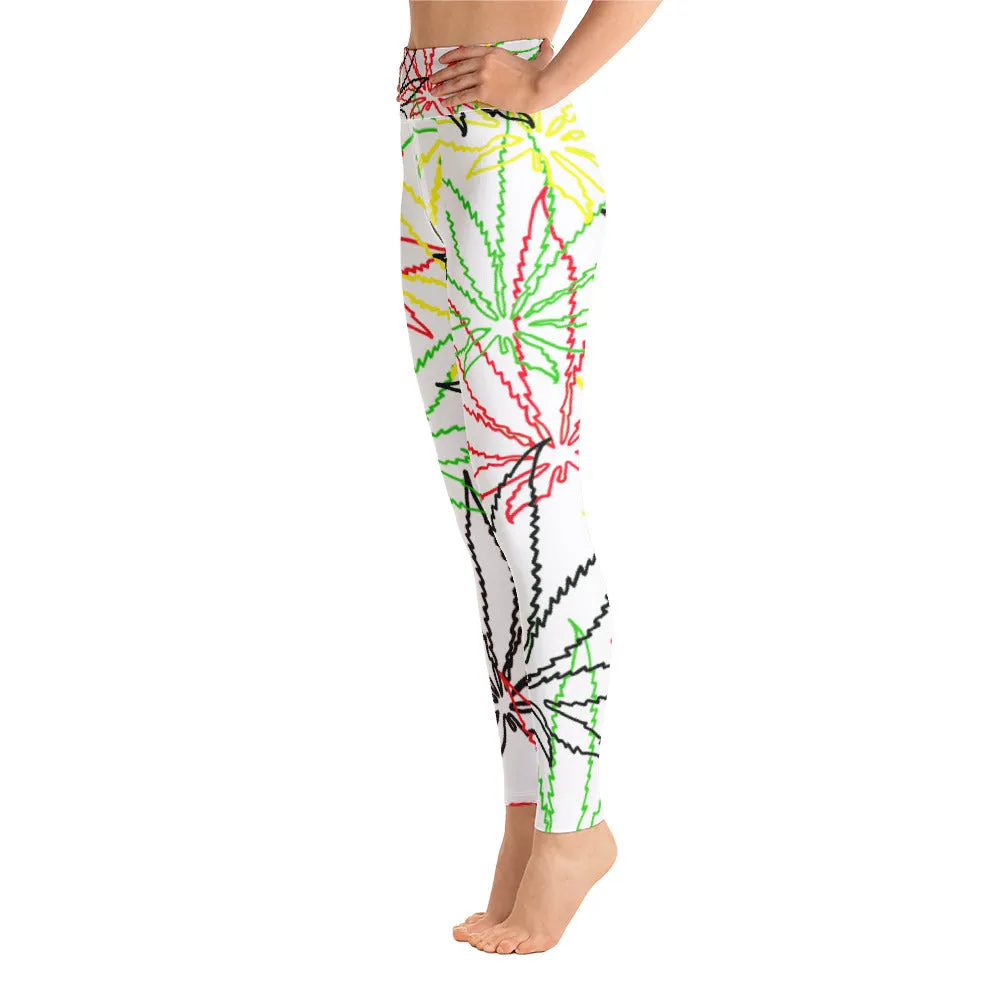 Yoga Hollow Leaf E4SO Leggings