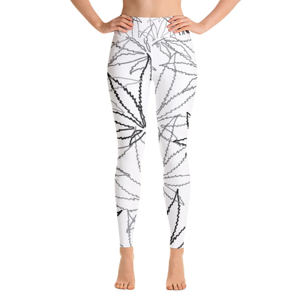 Yoga Silver Leaf E4SO Leggings